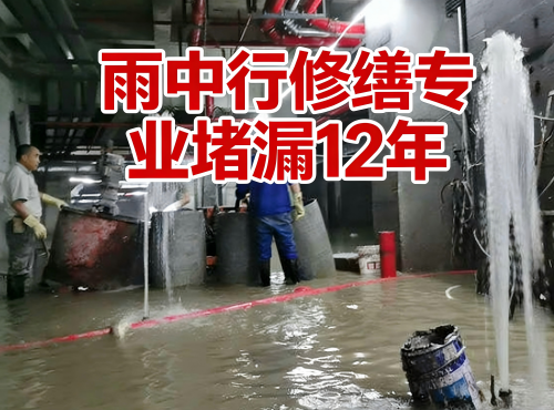 益阳地下室防水堵漏案例